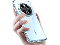 Hoch transparenter TPU Gummi Schutz Handy Hülle Clear Case klar mit verstärkten Schutzecken Bumper für das Honor Magic7 Pro Display und Gehäuse in transparent von Screenguard