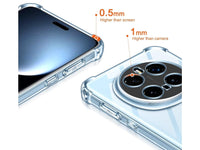Hoch transparenter TPU Gummi Schutz Handy Hülle Clear Case klar mit verstärkten Schutzecken Bumper für das Honor Magic7 Pro Display und Gehäuse in transparent von Screenguard
