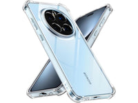 Hoch transparenter TPU Gummi Schutz Handy Hülle Clear Case klar mit verstärkten Schutzecken Bumper für das Honor Magic7 Pro Display und Gehäuse in transparent von Screenguard