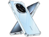 Hoch transparenter TPU Gummi Schutz Handy Hülle Clear Case klar mit verstärkten Schutzecken Bumper für das Honor Magic7 Pro Display und Gehäuse in transparent von Screenguard
