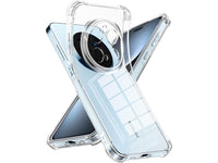 Hoch transparenter TPU Gummi Schutz Handy Hülle Clear Case klar mit verstärkten Schutzecken Bumper für das Honor Magic7 Pro Display und Gehäuse in transparent von Screenguard