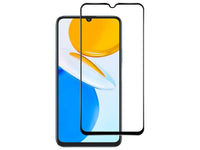 100% Fullscreen Curved Screen Protector Handy Display Schutz Glas für komplette Abdeckung des Honor X7 Display in schwarz von Screenguard