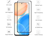 100% Fullscreen Curved Screen Protector Handy Display Schutz Glas für komplette Abdeckung des Honor X8 Display in schwarz von Screenguard