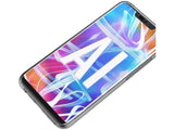 Vollständige 360 Grad Rundum Gummi TPU Hülle zum beidseitigen Schutz des Huawei Mate 20 Lite Display und Gehäuse in transparent von Screenguard