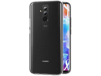 Vollständige 360 Grad Rundum Gummi TPU Hülle zum beidseitigen Schutz des Huawei Mate 20 Lite Display und Gehäuse in transparent von Screenguard