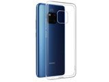 Gummi Hülle für Huawei Mate 20 Pro aus flexiblem Soft TPU, kristallklar und transparent von Screenguard