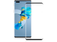 100% Fullscreen Curved Screen Protector Handy Display Schutz Glas für komplette Abdeckung des Huawei Mate 40 Pro Display in schwarz von Screenguard