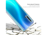 Vollständige 360 Grad Rundum Gummi TPU Hülle zum beidseitigen Schutz des Huawei Nova 5T Display und Gehäuse in transparent von Screenguard