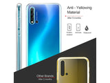 Vollständige 360 Grad Rundum Gummi TPU Hülle zum beidseitigen Schutz des Huawei Nova 5T Display und Gehäuse in transparent von Screenguard