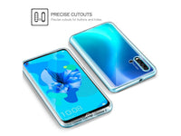 Vollständige 360 Grad Rundum Gummi TPU Hülle zum beidseitigen Schutz des Huawei Nova 5T Display und Gehäuse in transparent von Screenguard