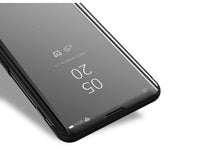 Clear View Flip Case für Huawei Nova 5T in rosa von Screenguard