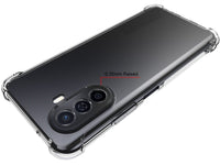 Hoch transparenter TPU Gummi Schutz Handy Hülle Clear Case klar mit verstärkten Schutzecken Bumper für das Huawei Nova Y70 Display und Gehäuse in transparent von Screenguard