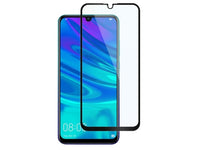 100% Fullscreen Curved Screen Protector Handy Display Schutz Glas für komplette Abdeckung des Huawei P Smart 2019 Display in schwarz von Screenguard