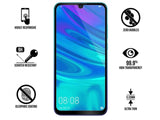 100% Fullscreen Curved Screen Protector Handy Display Schutz Glas für komplette Abdeckung des Huawei P Smart 2019 Display in schwarz von Screenguard