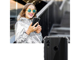 Hoch transparenter TPU Gummi Schutz Handy Hülle Clear Case klar mit verstärkten Schutzecken Bumper für das Huawei P Smart 2019 Display und Gehäuse in transparent von Screenguard