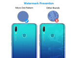 Gummi Hülle für Huawei P Smart 2019 aus flexiblem Soft TPU, kristallklar und transparent von Screenguard