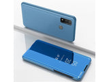 Clear View Flip Case für Huawei P Smart 2020 in blau von Screenguard