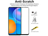 100% Fullscreen Curved Screen Protector Handy Display Schutz Glas für komplette Abdeckung des Huawei P Smart 2021 Display in schwarz von Screenguard