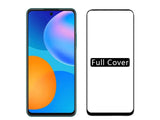 100% Fullscreen Curved Screen Protector Handy Display Schutz Glas für komplette Abdeckung des Huawei P Smart 2021 Display in schwarz von Screenguard