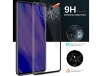 100% Fullscreen Curved Screen Protector Handy Display Schutz Glas für komplette Abdeckung des Huawei P30 Display in schwarz von Screenguard