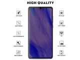 100% Fullscreen Curved Screen Protector Handy Display Schutz Glas für komplette Abdeckung des Huawei P30 Display in schwarz von Screenguard