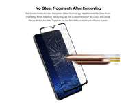 100% Fullscreen Curved Screen Protector Handy Display Schutz Glas für komplette Abdeckung des Huawei P30 Lite Display in schwarz von Screenguard