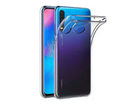 Gummi Hülle für Huawei P30 Lite aus flexiblem Soft TPU, kristallklar und transparent von Screenguard