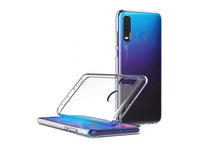 Gummi Hülle für Huawei P30 Lite aus flexiblem Soft TPU, kristallklar und transparent von Screenguard