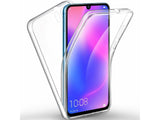 Vollständige 360 Grad Rundum Gummi TPU Hülle zum beidseitigen Schutz des Huawei P30 Pro Display und Gehäuse in transparent von Screenguard