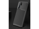 Hochwertig stabile Soft TPU Smartphone Handy Hülle im Carbon Design für Huawei P30 Pro zum Schutz des Display und Gehäuse Cover in blau von Screenguard