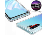 Hoch transparenter TPU Gummi Schutz Handy Hülle Clear Case klar mit verstärkten Schutzecken Bumper für das Huawei P30 Pro Display und Gehäuse in transparent von Screenguard