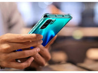 Hoch transparenter TPU Gummi Schutz Handy Hülle Clear Case klar mit verstärkten Schutzecken Bumper für das Huawei P30 Pro Display und Gehäuse in transparent von Screenguard