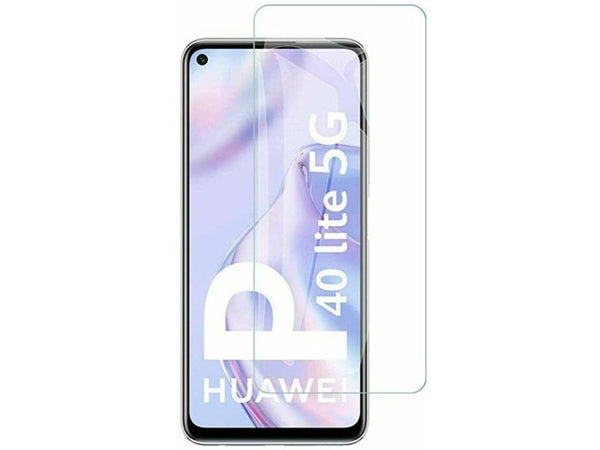 Case Friendly Screen Protector Handy Display Schutz Panzerglas Folie aus echtem 9H 2.5D Glas für Abdeckung des Huawei P40 Lite 5G Displays in transparent von Screenguard