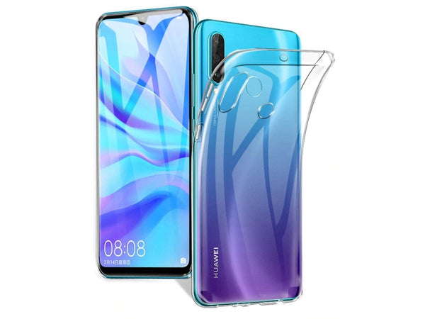 Gummi Hülle für Huawei P40 Lite E aus flexiblem Soft TPU, kristallklar und transparent von Screenguard