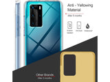 Vollständige 360 Grad Rundum Gummi TPU Hülle zum beidseitigen Schutz des Huawei P40 Pro Display und Gehäuse in transparent von Screenguard