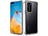 Hoch transparenter TPU Gummi Schutz Handy Hülle Clear Case klar mit verstärkten Schutzecken Bumper für das Huawei P40 Pro Display und Gehäuse in transparent von Screenguard