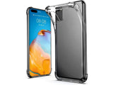 Hoch transparenter TPU Gummi Schutz Handy Hülle Clear Case klar mit verstärkten Schutzecken Bumper für das Huawei P40 Pro Display und Gehäuse in transparent von Screenguard