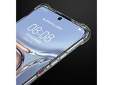 Hoch transparenter TPU Gummi Schutz Handy Hülle Clear Case klar mit verstärkten Schutzecken Bumper für das Huawei P50 Pro Display und Gehäuse in transparent von Screenguard