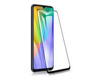 100% Fullscreen Curved Screen Protector Handy Display Schutz Glas für komplette Abdeckung des Huawei Y6p Display in schwarz von Screenguard