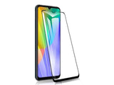 100% Fullscreen Curved Screen Protector Handy Display Schutz Glas für komplette Abdeckung des Huawei Y6p Display in schwarz von Screenguard