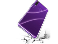 Gummi Hülle für Huawei Y6p aus flexiblem Soft TPU, kristallklar und transparent von Screenguard