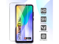 Case Friendly Screen Protector Handy Display Schutz Panzerglas Folie aus echtem 9H 2.5D Glas für Abdeckung des Huawei Y6p Displays in transparent von Screenguard