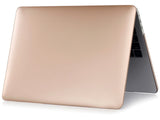 Screenguard MacBook 12 Hard Case Hülle gold metallic