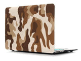 Screenguard MacBook Air 13 Hard Case Hülle camouflage beige matt