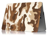 Screenguard MacBook Air 13 Hard Case Hülle camouflage beige matt