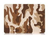 Screenguard MacBook Air 13 Hard Case Hülle camouflage beige matt