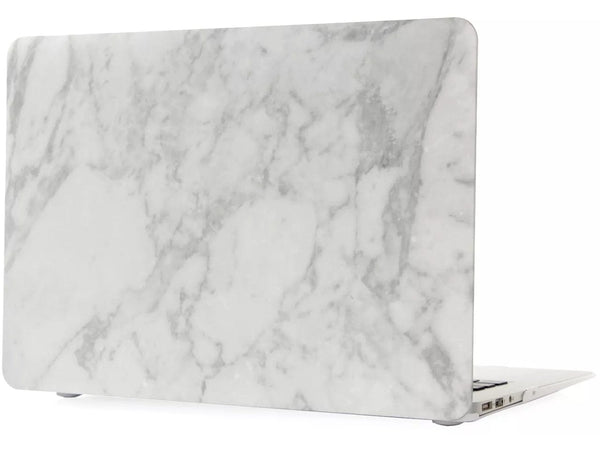 Screenguard MacBook Air 13 Hard Case Hülle Marmor weiss