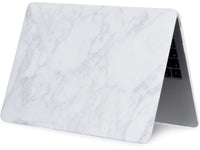 Screenguard MacBook Air 13 Hard Case Hülle Marmor weiss