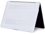 Screenguard MacBook Air 13 Hard Case Hülle Marmor weiss