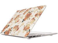 Screenguard MacBook Air 13 Hard Case Hülle Rosen weiss